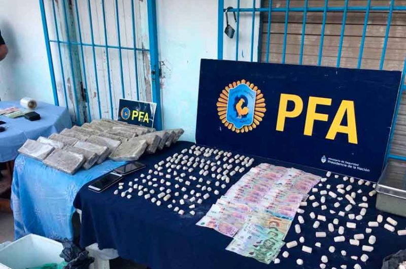 Secuestraron marihuana y dosis de paco en Barracas y La Boca