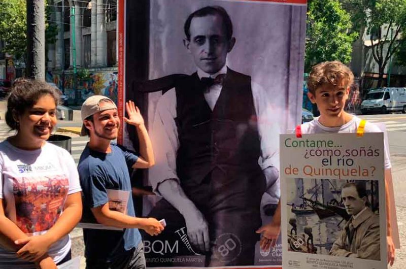 Benito Quinquela Martín por las calles de La Boca Benito Quinquela Martín por las calles de La Boca