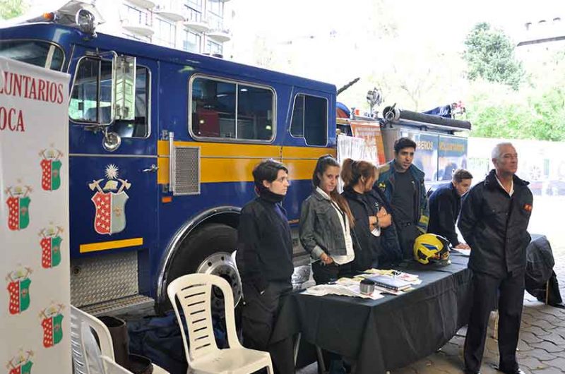 Bomberos Voluntarios de La Boca presente en Argentina Voluntaria