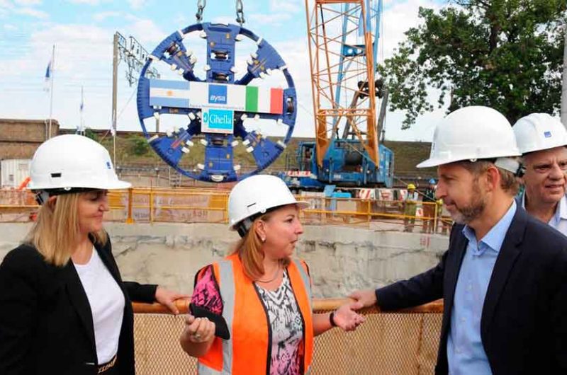 Ponen en marcha las obras del Sistema Matanza Riachuelo Ponen en marcha las obras del Sistema Matanza Riachuelo
