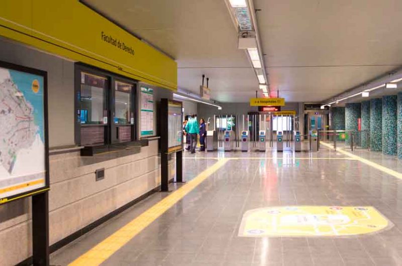 El gobierno porteño inauguró la estación Facultad de Derecho El gobierno porteño inauguró la estación Facultad de Derecho