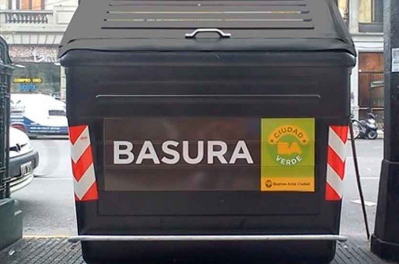 El gobierno de la Ciudad solicita no sacar la basura esta noche