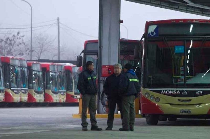 Sorpresivo paro de los Trabajadores de la línea 60