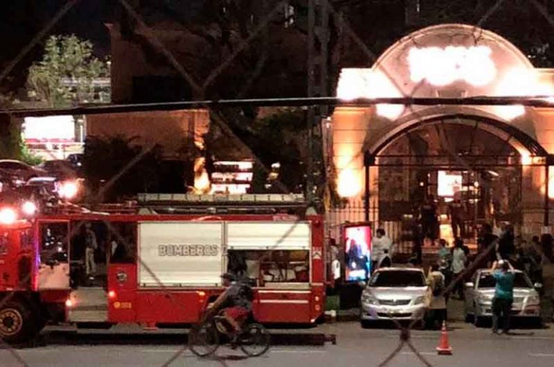 Incendio en el restaurante Kansas de Palermo Incendio en el restaurante Kansas de Palermo