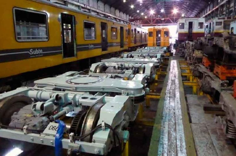 Revisiones generales de coches del subte Revisiones generales de coches del subte