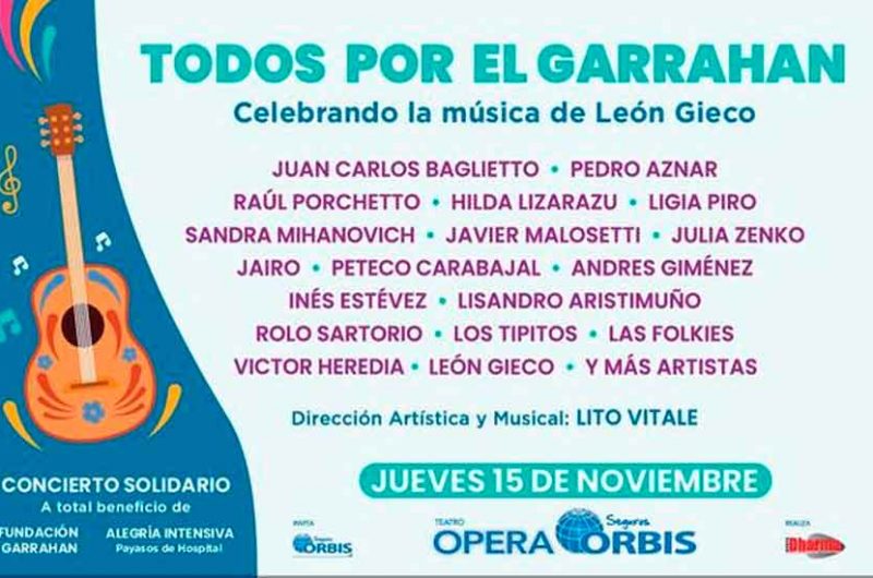 Gran festival “Todos por el Garrahan”