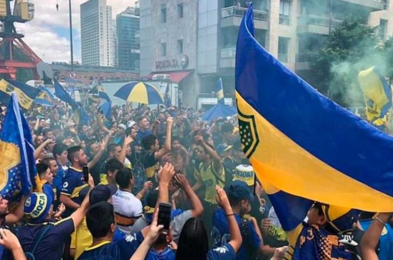 Despiden a los jugadores antes del Superclásico