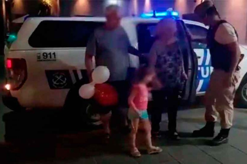 Rescataron a nena de tres años secuestrada en auto robado Rescataron a nena de tres años secuestrada en auto robado