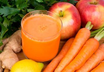 Jugos para desinflamar el estómago