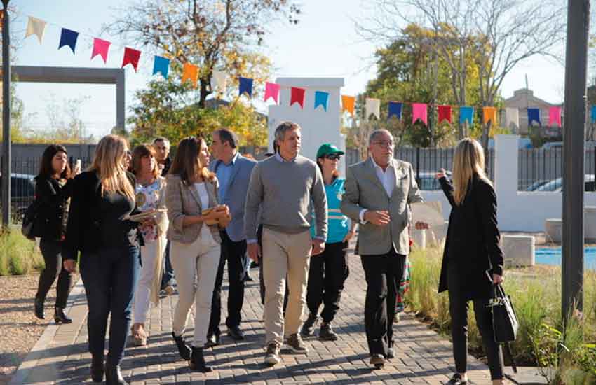 Ciudad Concluyó las obras de renovación de la Plaza Barbieri