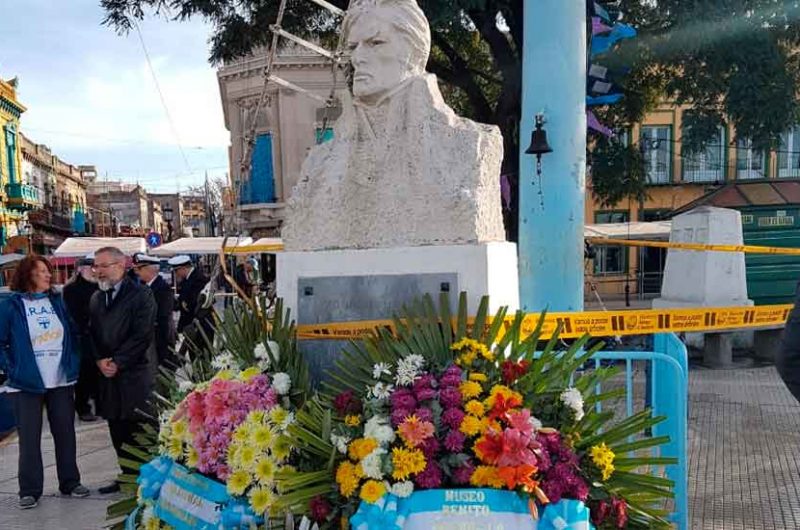 Acto por el 242º Aniversario del nacimiento del Almirante Brown