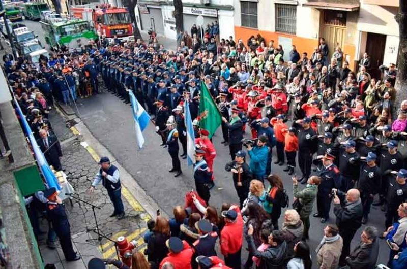 Festejos por el Día del Bombero Voluntario en La Boca Festejos por el Día del Bombero Voluntario en La Boca
