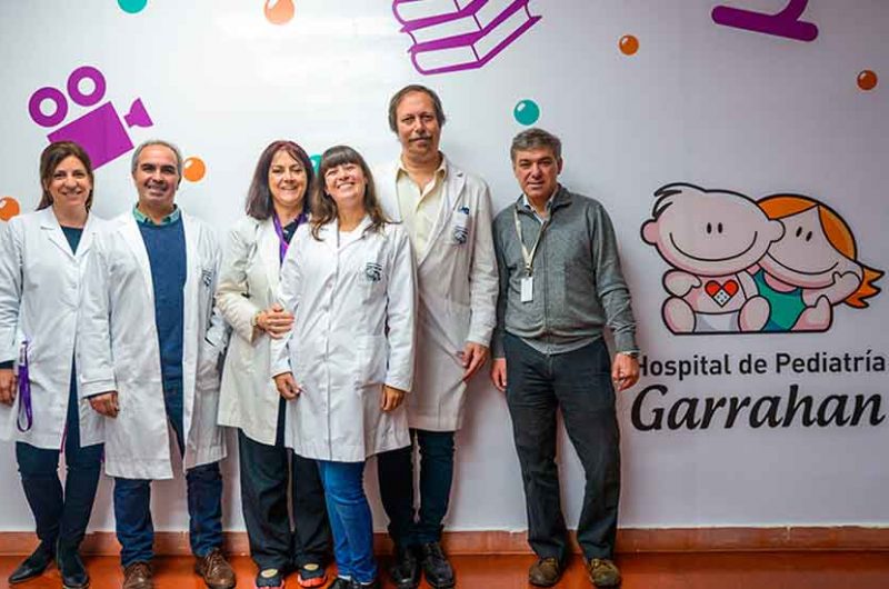 Premian un trabajo de profesionales del Garrahan en Europea Premian un trabajo de profesionales del Garrahan en Europea
