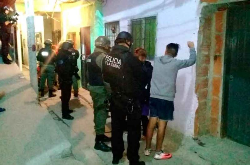 Operativo conjunto entre Policía de la Ciudad y Gendarmería Nacional