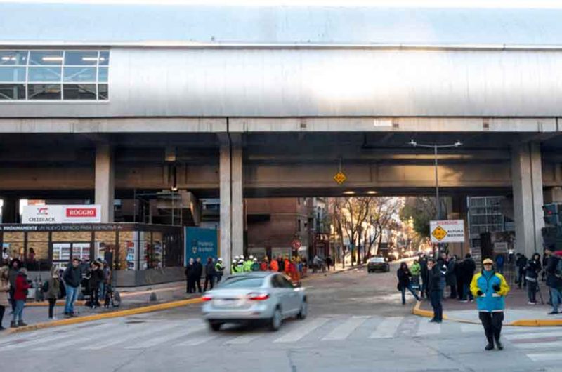 Viaducto Mitre: abrieron al transito la calle Echeverría