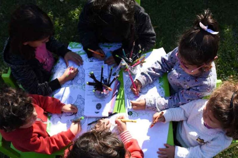 Teatro, títeres, espacio para pintar y mucho más en el Museo Saavedra