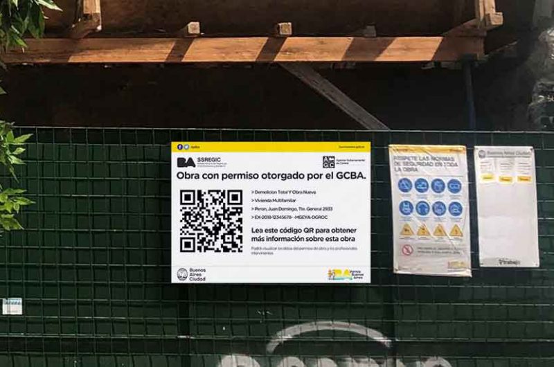 Nuevos Carteles para todas las obras en construcción