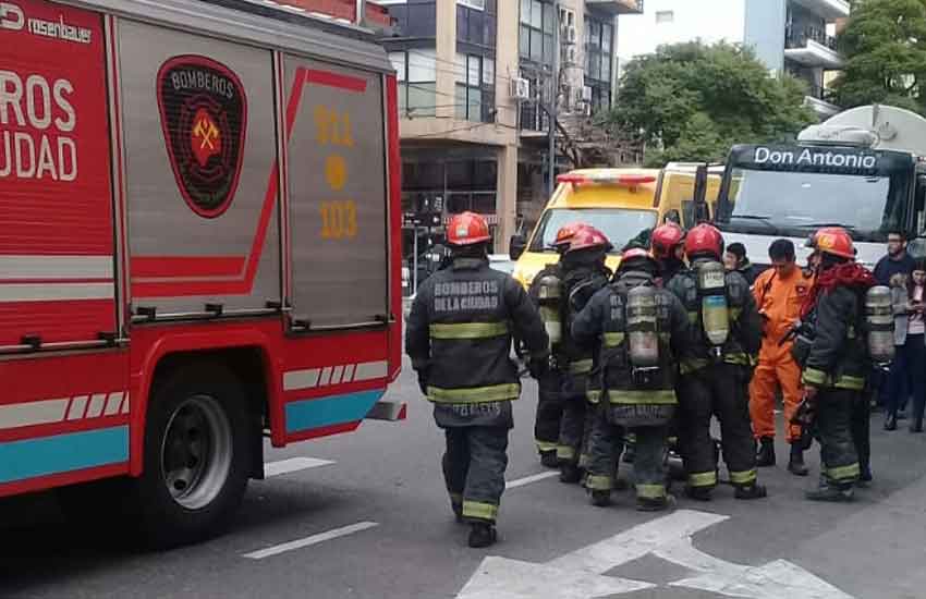 Simulacro de derrame químico en el Hospital Santa Lucía