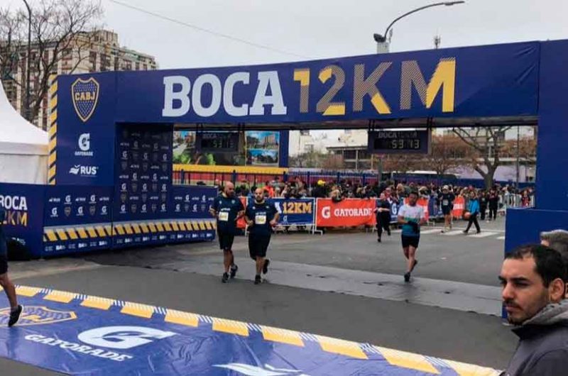 El domingo se celebró la tradicional carrera «Boca 12KM»