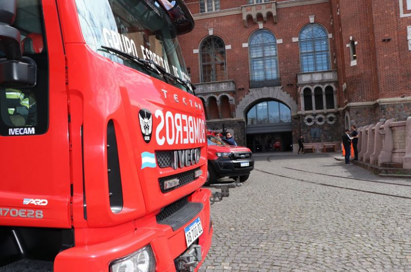 Jornada para Bomberos en la Usina del Arte