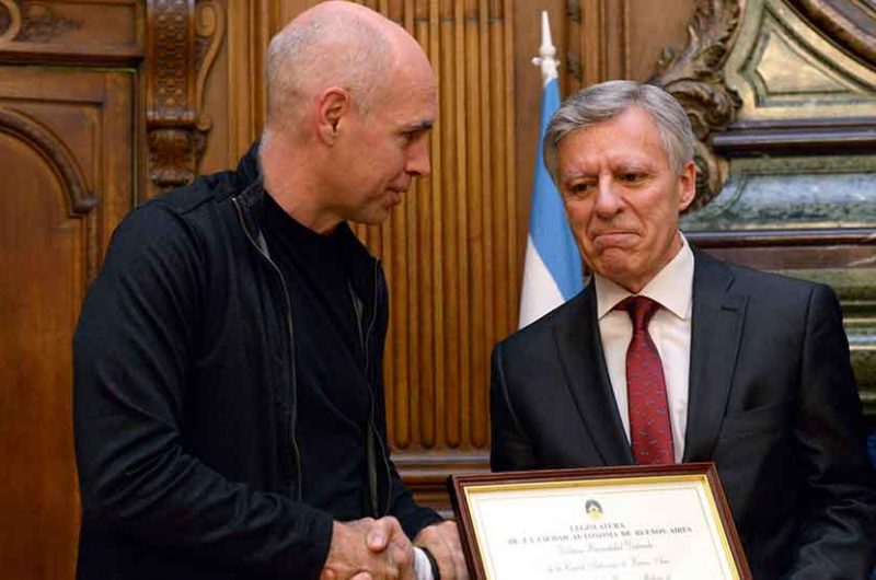 Distinguen en la legislatura al doctor López Rosetti Distinguen en la legislatura al doctor López Rosetti