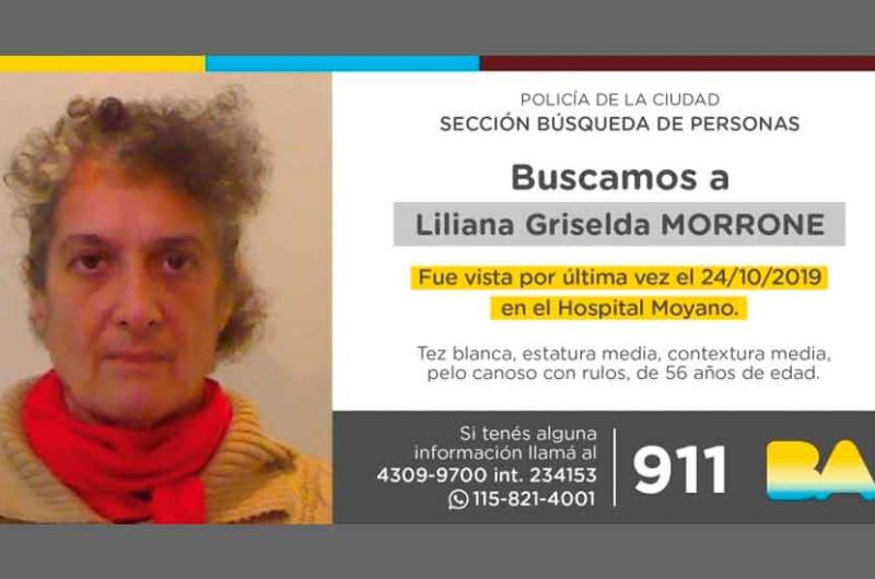 Búsqueda de persona – Liliana Griselda Morrone Búsqueda de persona – Liliana Griselda Morrone
