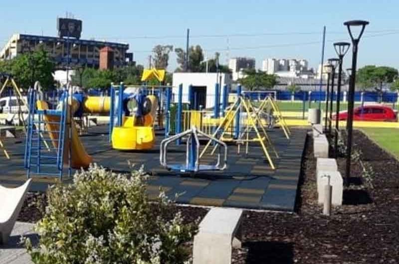 Quedó inaugurado el Parque Social y Deportivo Boca