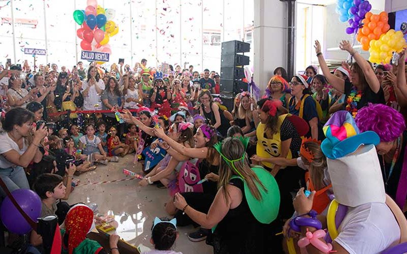 El Garrahan celebró las fiestas con su Caravana Navideña