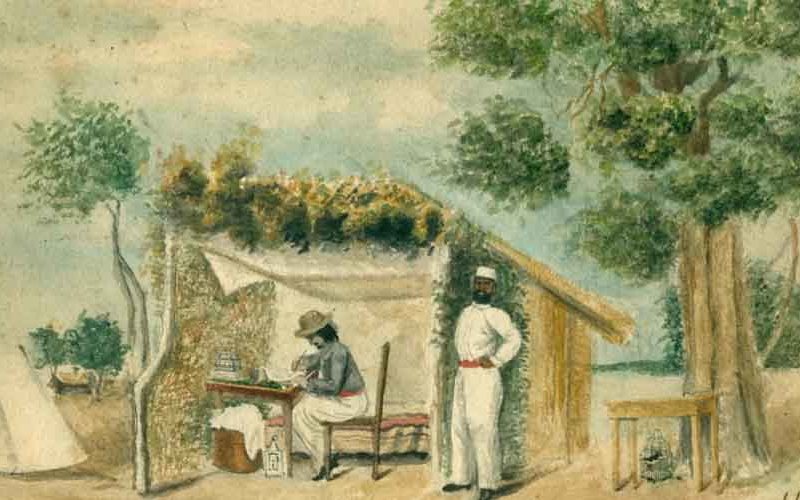 Arte en tiempos de guerra: Las acuarelas del Gral. José Ignacio Garmendia Arte en tiempos de guerra: Las acuarelas del Gral. José Ignacio Garmendia