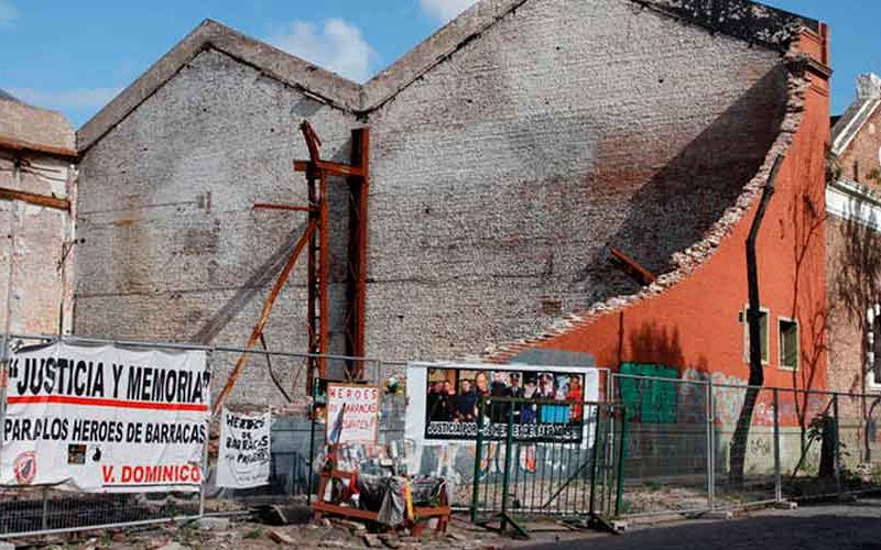 Presentan proyecto para homenajear a los “Héroes de Barracas”