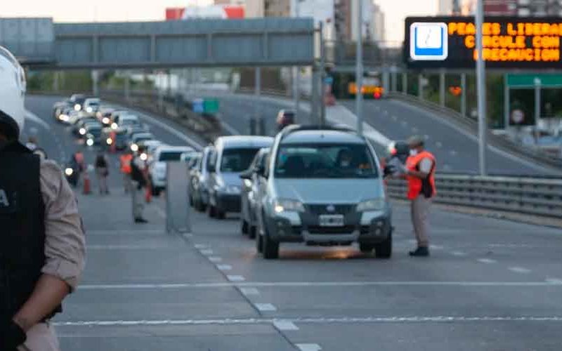 13 puntos habilitados para entrar a la ciudad de Buenos Aires