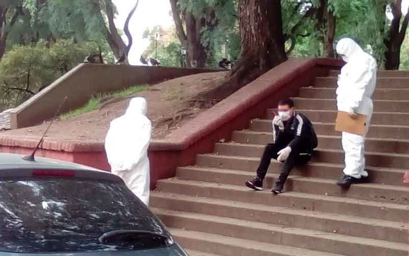 Un hombre interrumpió la cuarentena y se descompensó Un hombre interrumpió la cuarentena y se descompensó