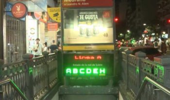 Un dealer detenido en la estación Medrano de la Línea B