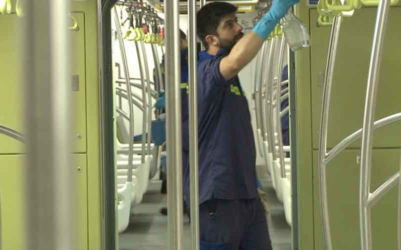 La Ciudad intensifica la desinfección en subtes La Ciudad intensifica la desinfección en subtes