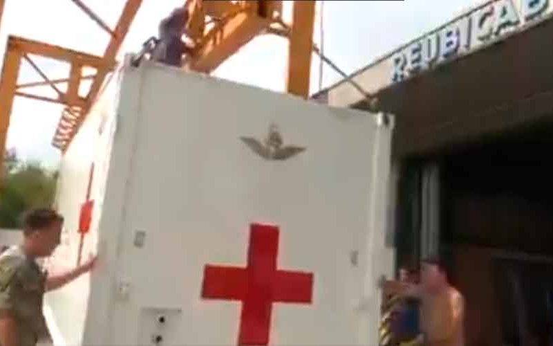 El Hospital Reubicable de la Fuerza Aérea será instalado en Pompeya