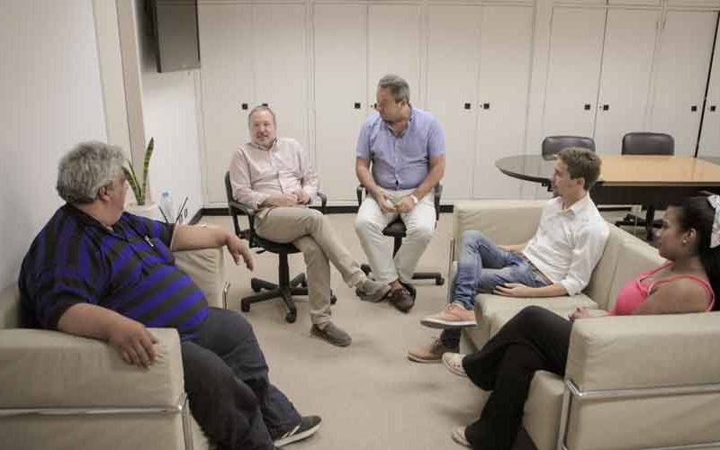 El presidente de ACUMAR se reunió con representantes de las Comunas 4 y 8 El presidente de ACUMAR se reunió con representantes de las Comunas 4 y 8