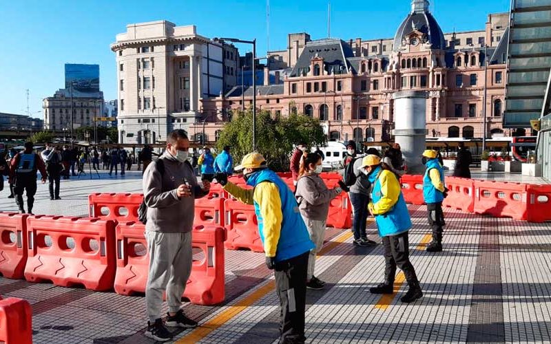 Operativos para garantizar el cumplimiento del uso de tapaboca