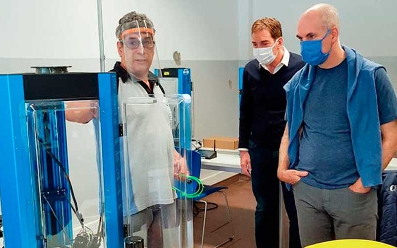 Santilli y Larreta visitaron el Centro de Formación N°1 Santilli y Larreta visitaron el Centro de Formación N°1
