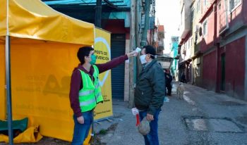 La Ciudad instaló postas febriles en los barrios vulnerables