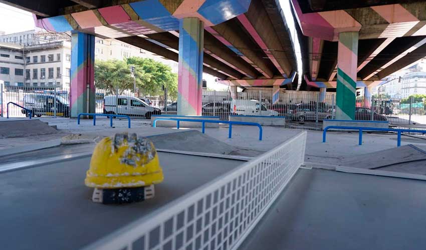 Segunda etapa de las obras en la Plaza de la Ex Casa Cuna