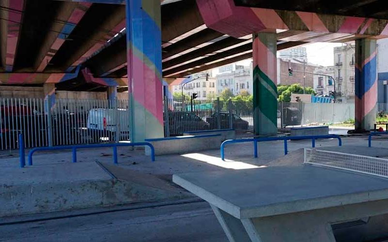 Segunda etapa de las obras en la Plaza de la Ex Casa Cuna