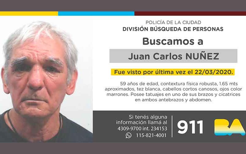 Búsqueda de persona – Juan Carlos Núñez Búsqueda de persona – Juan Carlos Núñez