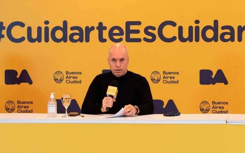 Rodríguez Larreta brindó detalles de la estrategia de testeos Rodríguez Larreta brindó detalles de la estrategia de testeos