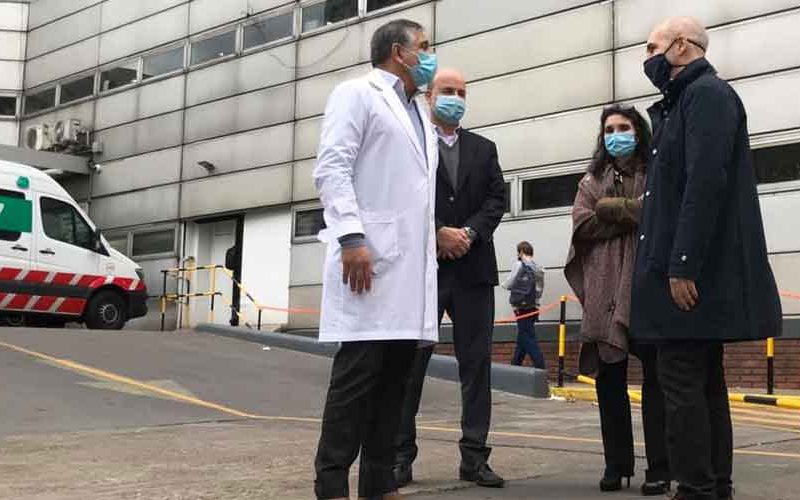 Rodríguez Larreta visitó el Hospital Argerich Rodríguez Larreta visitó el Hospital Argerich