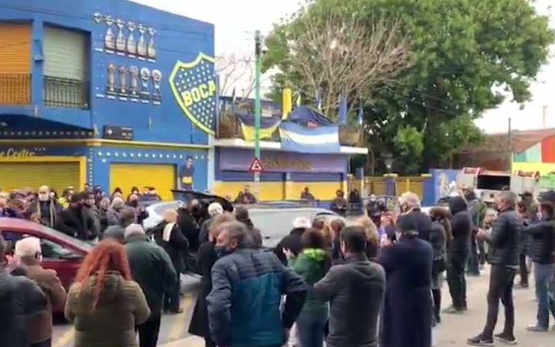 Una multitud despidió a Jorge Bitar, histórico dirigente de Boca