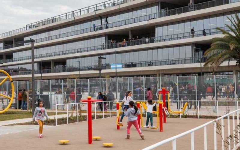 El nuevo edificio del Ministerio de Desarrollo Humano y Hábitat cumple su primer año El nuevo edificio del Ministerio de Desarrollo Humano y Hábitat cumple su primer año