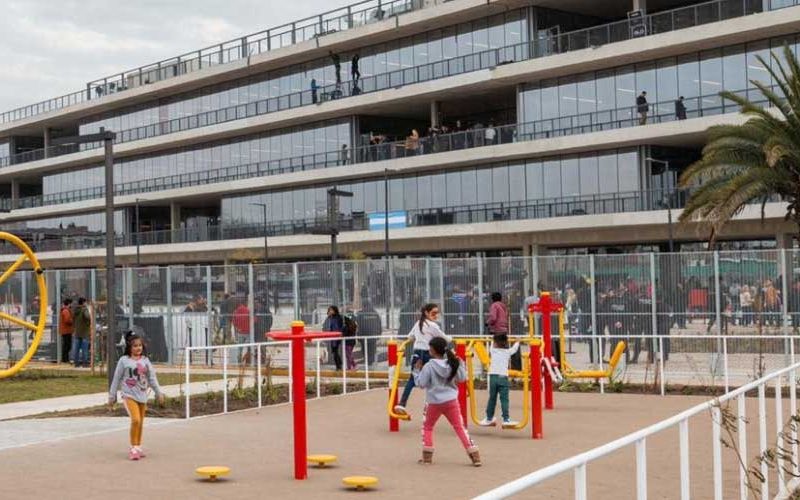 El nuevo edificio del Ministerio de Desarrollo Humano y Hábitat cumple su primer año