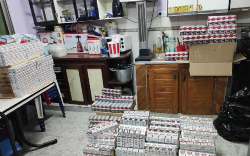 Allanaron a pareja que vendía cigarrillos «truchos». Allanaron a pareja que vendía cigarrillos «truchos».