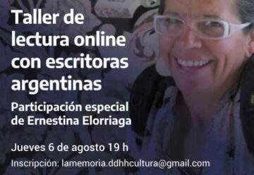 Taller de lectura online con escritoras argentinas