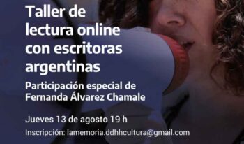 Escritoras Argentinas: Taller de lectura online